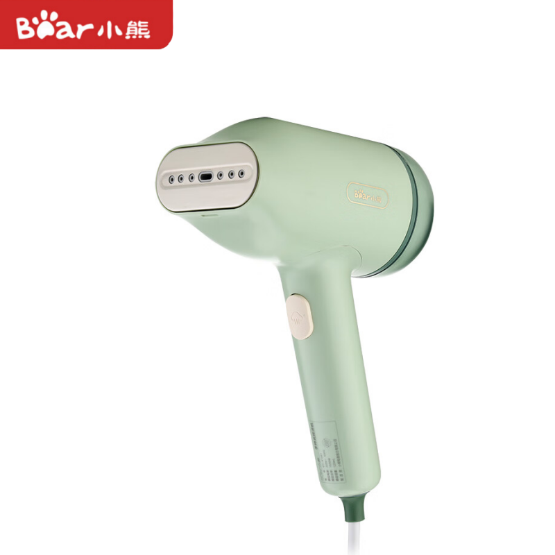 小熊(Bear)手持式挂烫机家用蒸汽电熨斗小型便携熨烫机GTJ-B10S7 春意绿