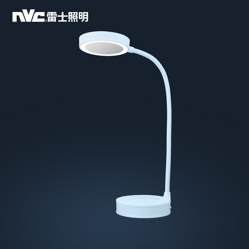 雷士照明NVC智控LED镜子补光化妆镜台灯触屏送老婆礼物宿舍装饰台灯简约现代折叠创意高清梳妆镜 公主镜子【粉红佳人】女神