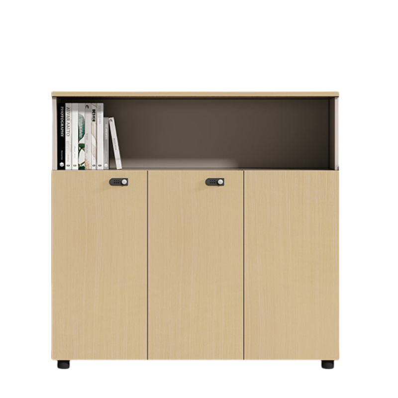 铭思达储物矮柜三门台高清大图