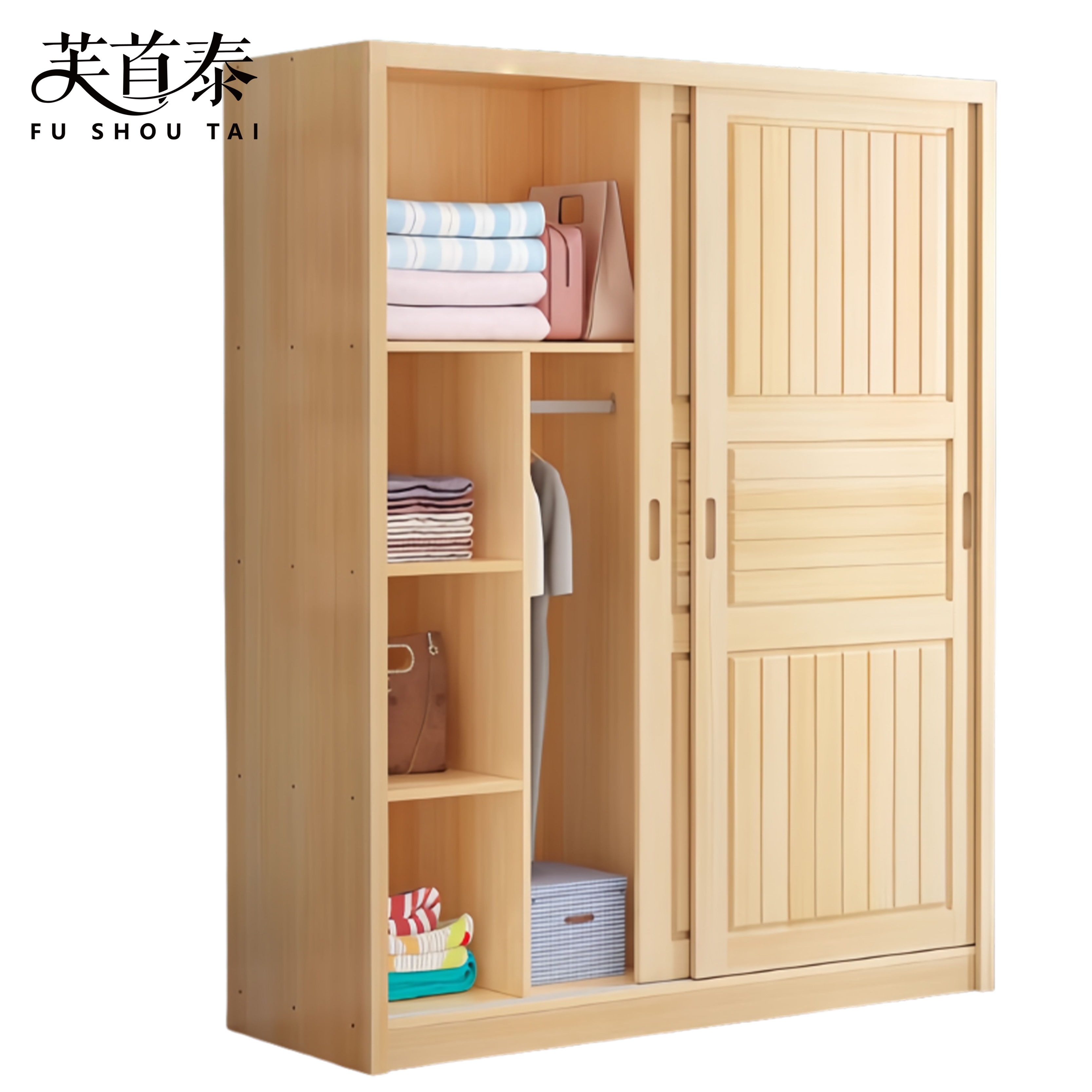 芙首泰衣柜2000*580*2000mm个高清大图