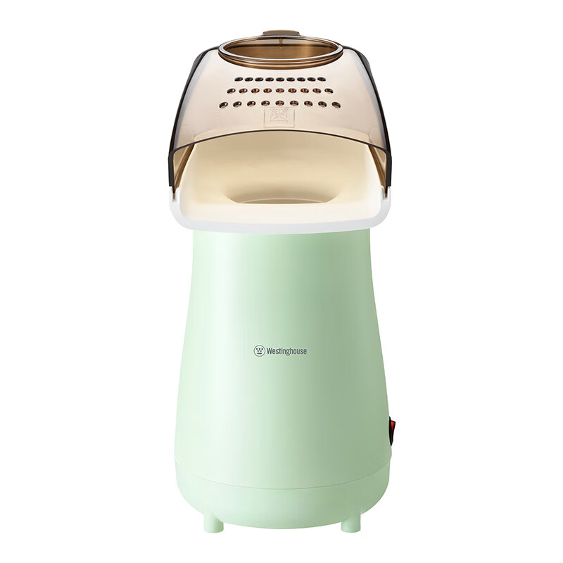 西屋(WESTINGHOUSE)1200W食品级铝内胆涡轮式热风循环系统爆米花机 抹茶绿 WBM008