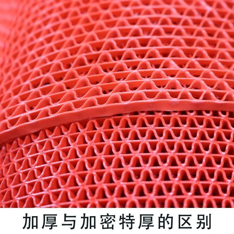 工霸(GONGBA)PVC镂空防滑垫厨房塑料地垫1.2m*1m 厚4.5mm高清大图