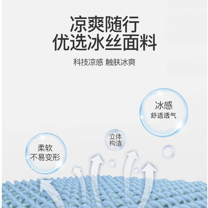 东纺拾光 DF2020 女款冰丝防晒加长护颈口罩北极灰 1只/包高清大图