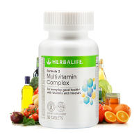 康宝莱(herbalife)草维锭片90片/瓶装 美国版多种维生素矿物质营养片 膳食营养补充剂 预售1周后发