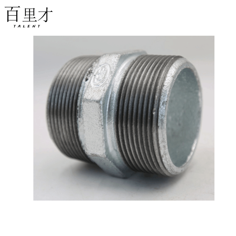 百里才 镀锌对丝 DN15 个图片