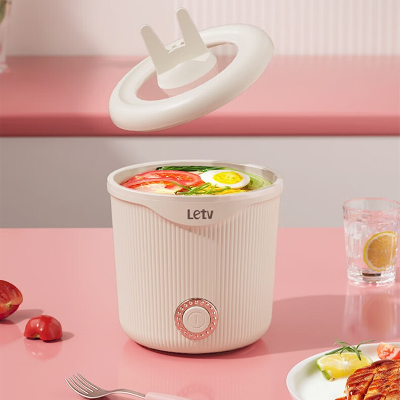 乐视 F742 多功能电煮锅 一锅多能煎炒煮焖炖 1L 白色高清大图