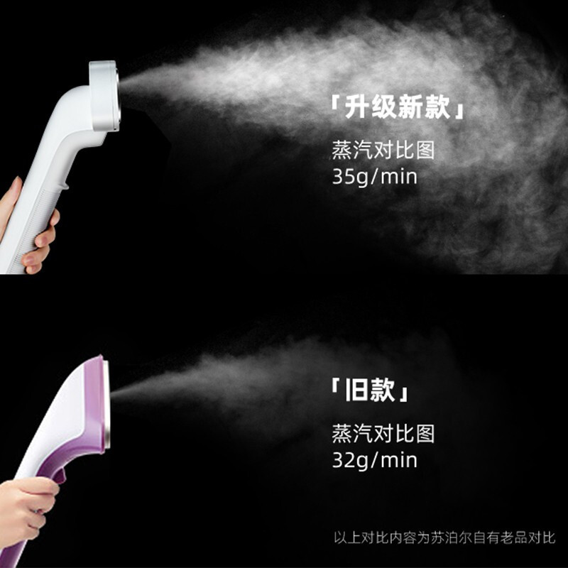 苏泊尔 (SUPOR)挂烫机 1.4L/升 不带熨衣板 智能烫衣服电熨斗不带熨烫板大功率烫衣机一体机 GT17AP-18高清大图