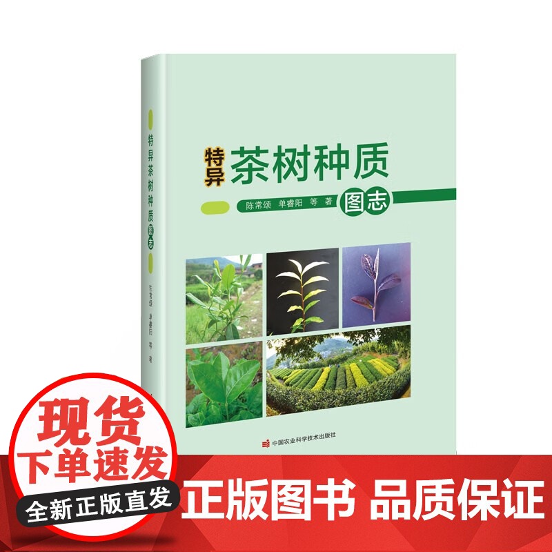 特异茶树种质图志 陈常颂 单睿阳 编 中国农业科学技术出版社9787511659668高清大图