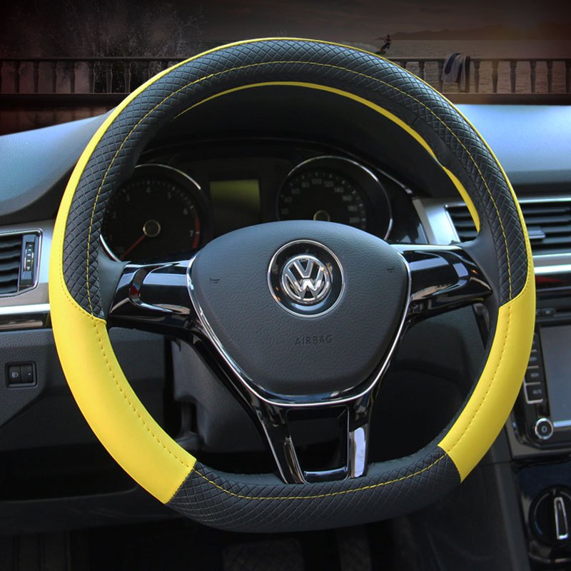 2016款大众POLO/CROSSPOLO 2014专用方向盘套D型四季车内用品把套