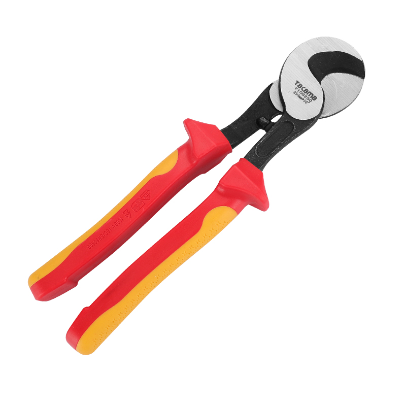 takama 高松 绝缘电缆剪线钳CRV断线钳VDE 10英寸 v109250高清大图