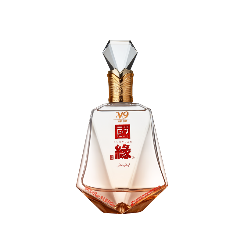 [商务版]今世缘 国缘V9 清雅酱香型 白酒 42度 500ml*4 商务宴请