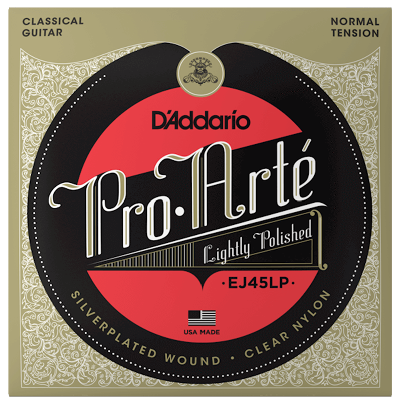 达达里奥(D’Addario) EJ45LP美国进口古典吉他琴弦 镀银铜丝缠绕复合弦芯套弦 标准张力
