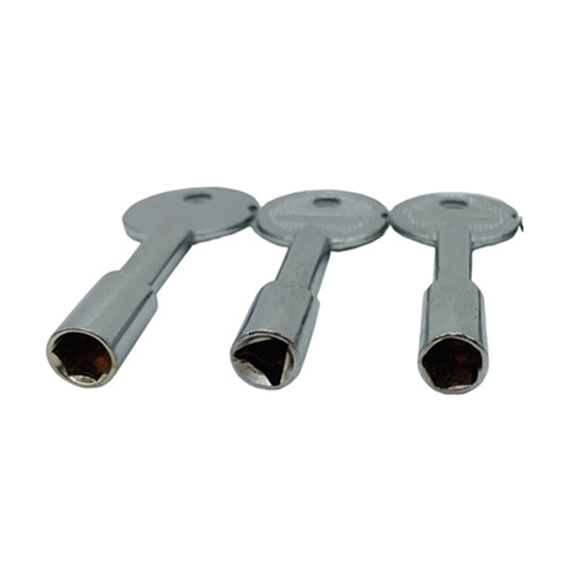 贲华 钥匙 40锁内五角 内六角 内三角 可定制 把高清大图