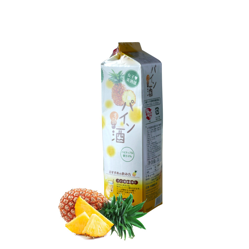 日本原装进口洋酒 女子美酒部菠萝利口酒(配制酒)2L