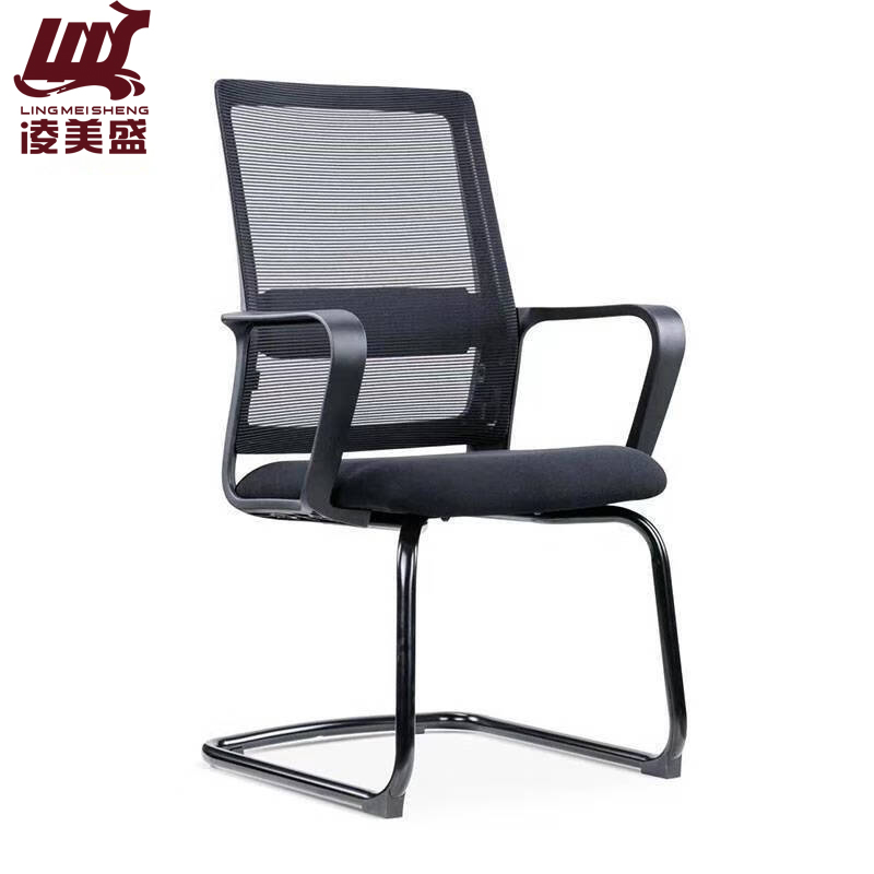 凌美盛 弓形网面办公椅 LMS-164/把高清大图