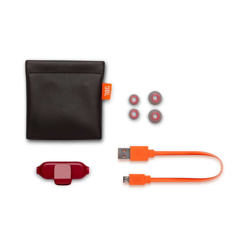 JBL E25BT 入耳式无线蓝牙运动耳机 红色