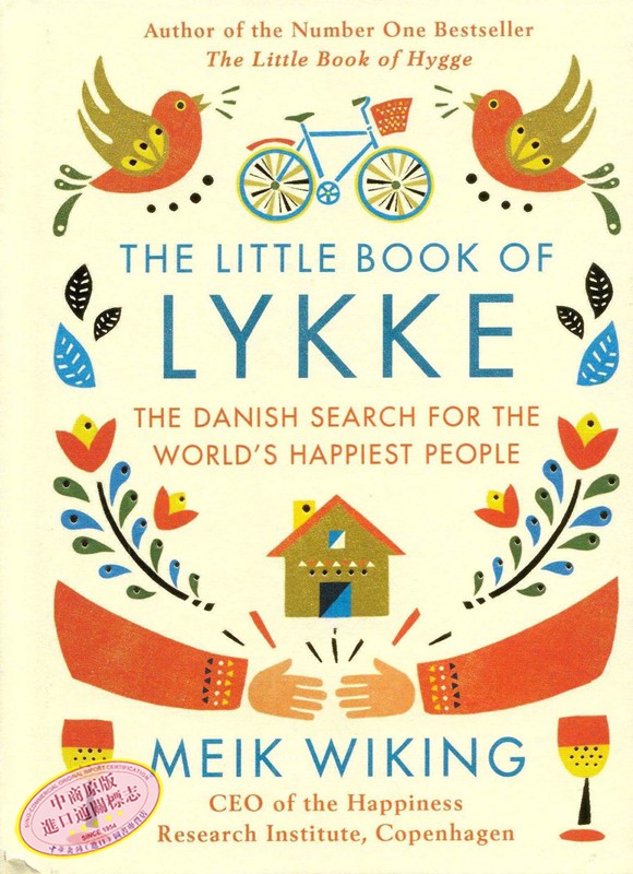 [正版]中商原版莉琦小书 丹麦人眼中世界上幸福的人 英文原版 The Little Book of Lykke 麦克威高清大图