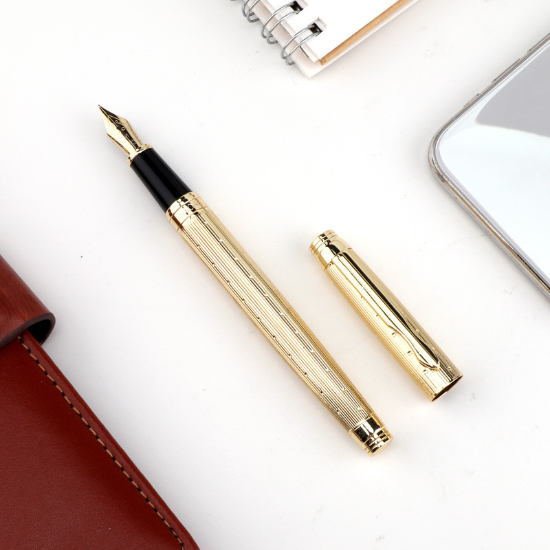 宝克baoke钢笔成人练字金尊签字笔pm126办公学习用品会议书法笔签字笔