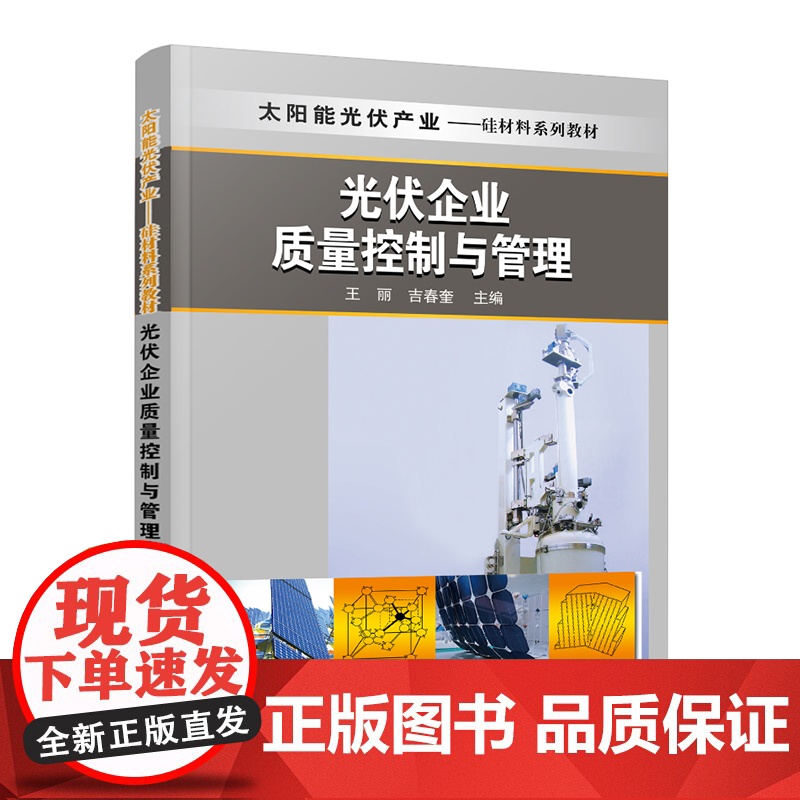 光伏企业质量控制与管理(太阳能光伏产业硅材料系列教材)高清大图