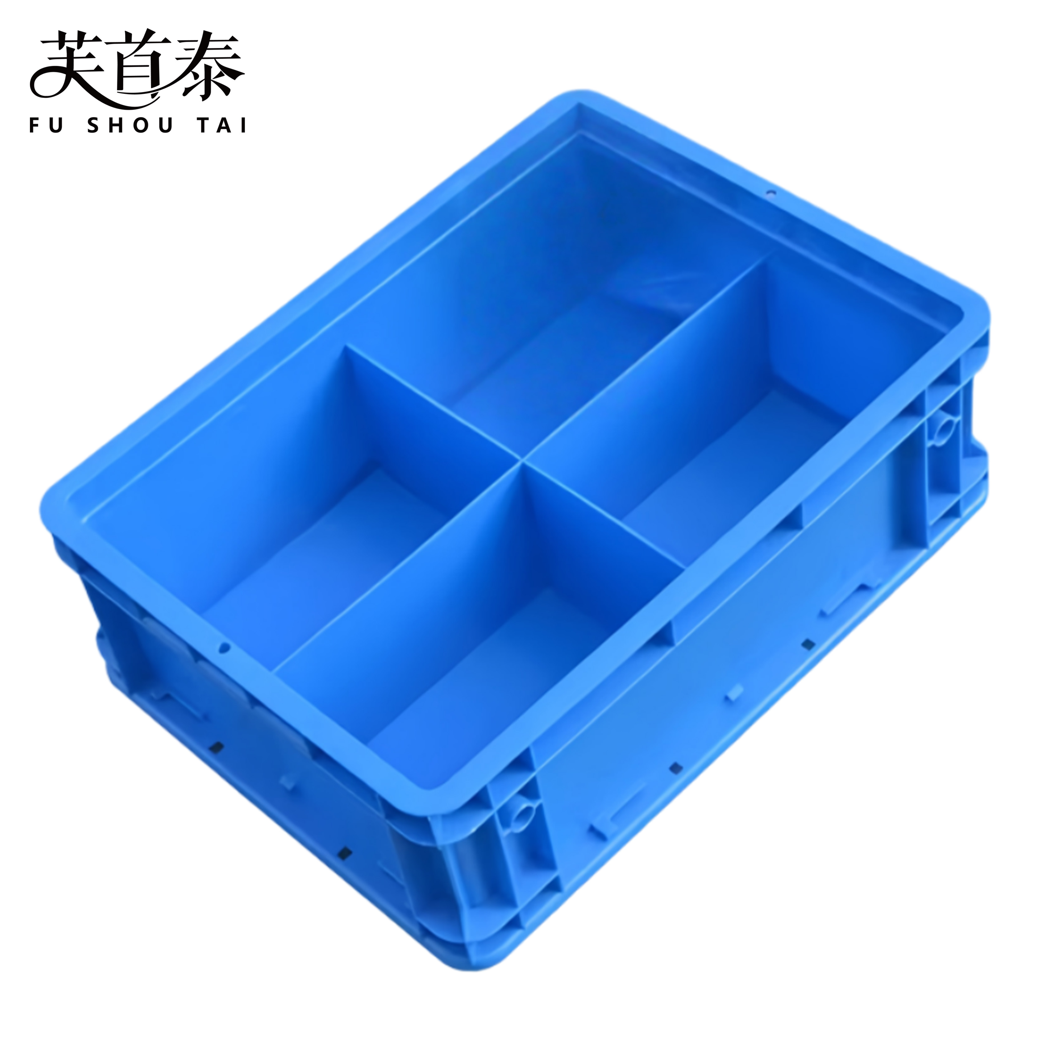 芙首泰收纳盒4格400*300*145mm个高清大图