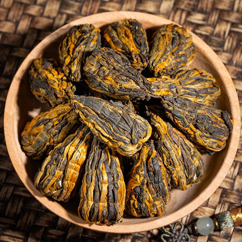 花家盛世滇红宝塔健康养生原叶茶高清大图