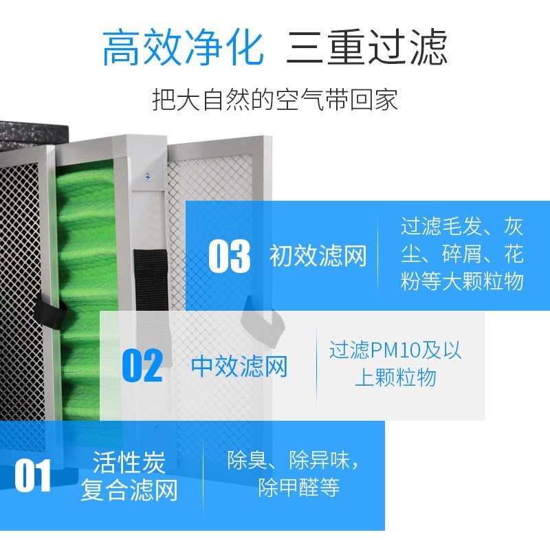 净松（VARKI）中央吊装除湿机 新风机 换气机 吊顶式管道抽湿器 家用商用别墅地下室仓库新风除湿机 VD-D50XZ