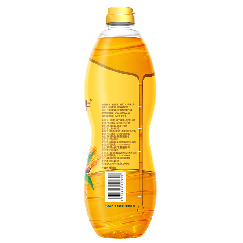 金龙鱼 稻谷鲜生食用植物调和油900mL 食用油