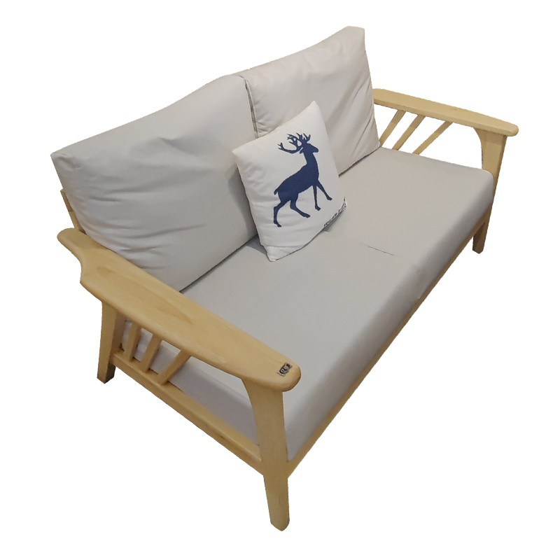 亿铁(YI TIE)办公沙发休闲洽谈沙发定制色148*61*71cm/张高清大图