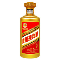 贵州迎宾酒53度酱香型白酒 金色年华500ml 单瓶装