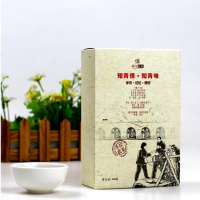 泾河茯茶 泾阳茯茶 陕西特产黑茶 金花手筑茯砖茶 知青情知青味礼盒装茶叶400克