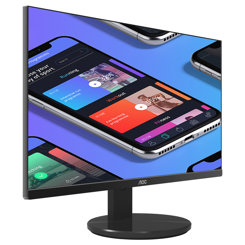 冠捷（AOC）U2777PQU 27英寸电脑显示器（4K高清 IPS 旋转升降 可壁挂）