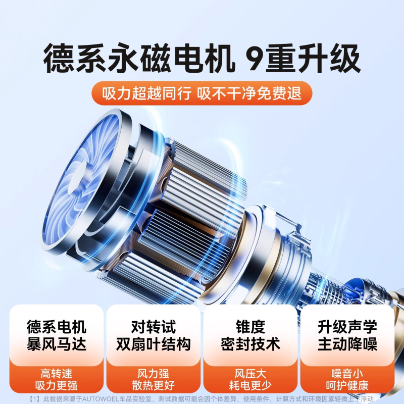 窗户吸尘器家用小型吸缝隙大吸力车载用无线手持迷你窗台清洁神器高清大图