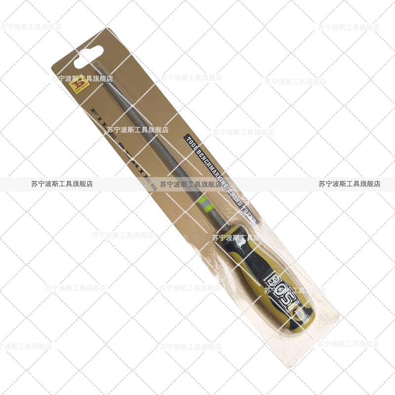 波斯(BOSI) 荧光系列中齿圆锉 6“/150mm 支高清大图