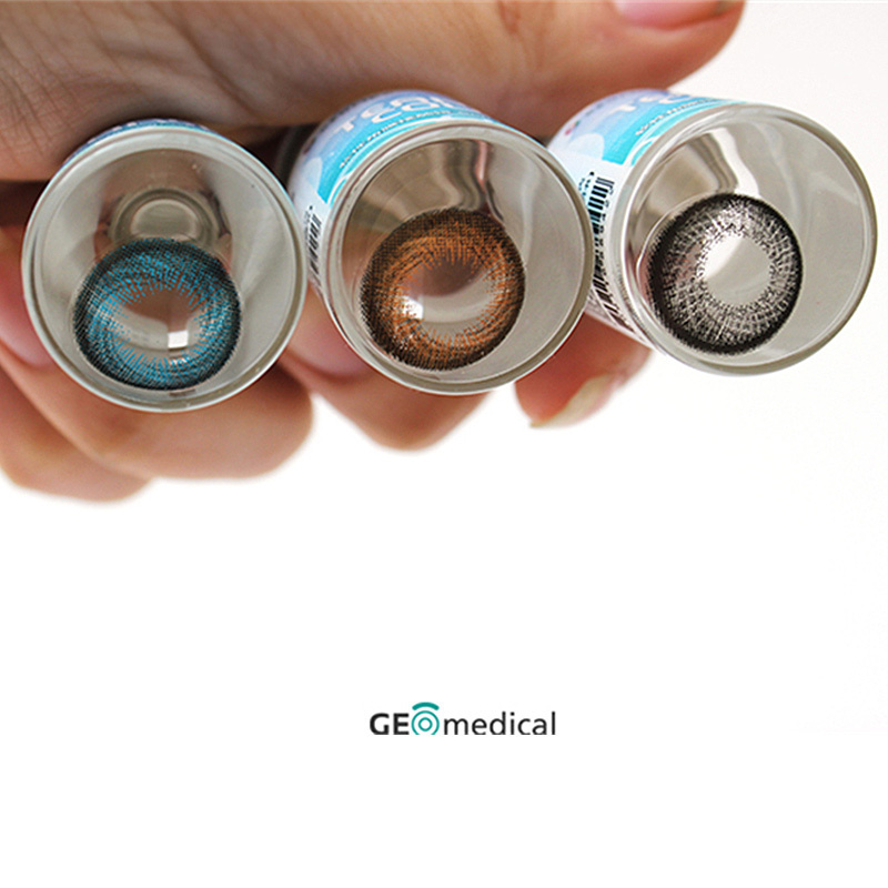 西米爱隐形眼镜美瞳彩色隐形眼镜Cime Eye GEO GEOLICA 十周年星漩系列年抛1片/盒，韩国进口美瞳网红