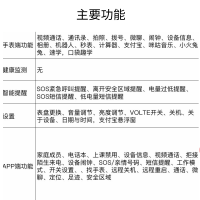 『苏宁自营』智能手表绘邦新款Y55视频通话微信支付功能蓝牙连接运动生活防水智能电子手表银色白胶健康管理