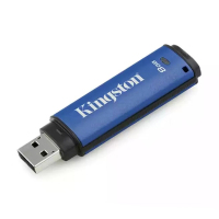 金士顿(Kingston )8GB U盘 DTVP30读250MB/s写85MB/s 256位AES硬件加密USB3.0
