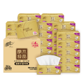 清风 原木金装4层80抽/包*24 抽取式面巾纸 BR10SJ24E*