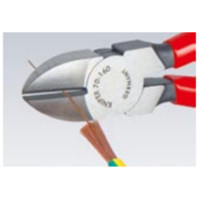 凯尼派克 KNIPEX 70 05 160160mm 斜口钳(镀铬头部 双色双重材料绝缘手柄)