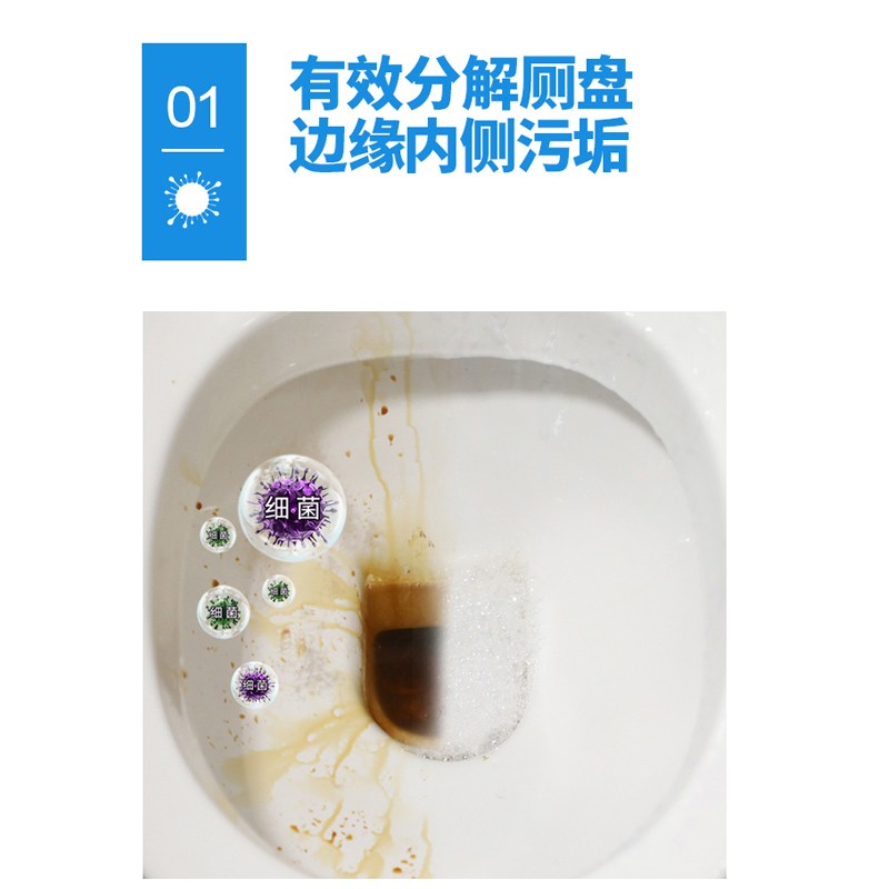 花王(KAO)双效洁厕液650ml*2瓶原装进口马桶厕所清洁剂洁厕灵洁厕液除异味高清大图