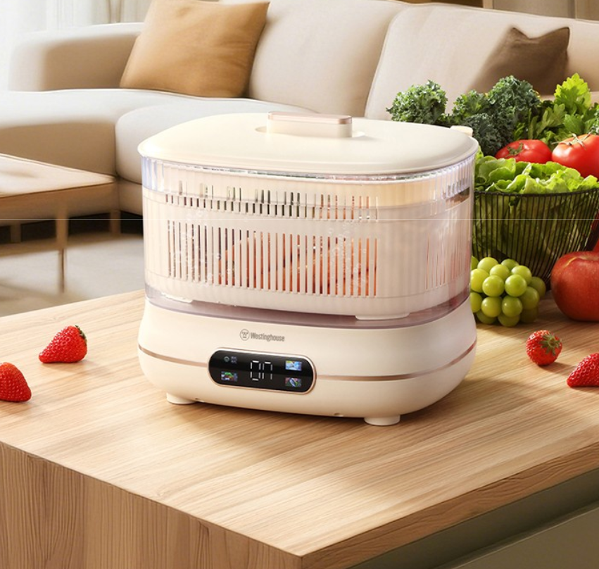 西屋(WESTINGHOUSE)-果蔬清洗机-WGS10B低噪音设计 一键操作;新鲜蔬果,