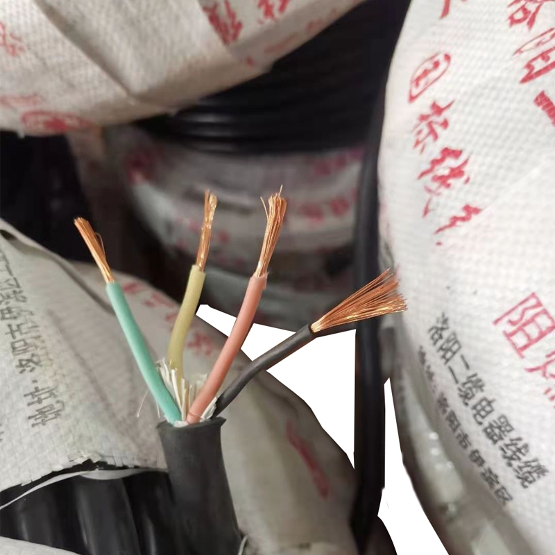 洛二缆YZ-3*25铜芯橡套电缆(100米/卷)高清大图