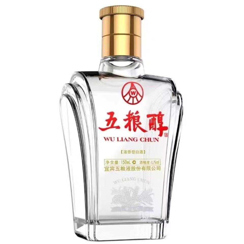 五粮液五粮醇铠甲小酒42度150ml*1瓶浓香型白酒