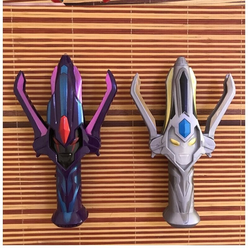 奥特玩具曼迪迦变身器神光棒 黑暗 银河火花召唤器维克特利火炬 黑火花+红火花