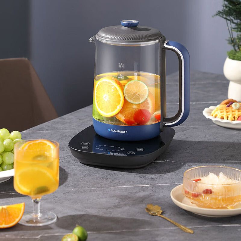 蓝宝(BLAUPUNKT)家用养生壶煮茶器电水壶BP-YS818P 1.8L高清大图