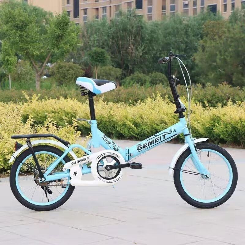 新款20寸折叠自行车男女童适用轻便出行神器qL高清大图