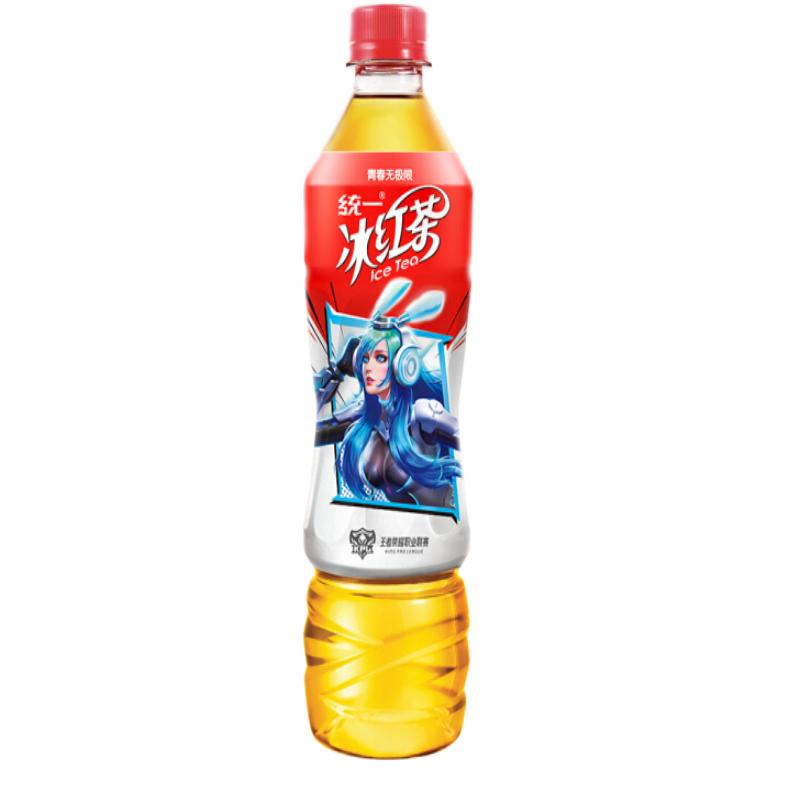 统一冰红茶 柠檬味500ml*15瓶/箱