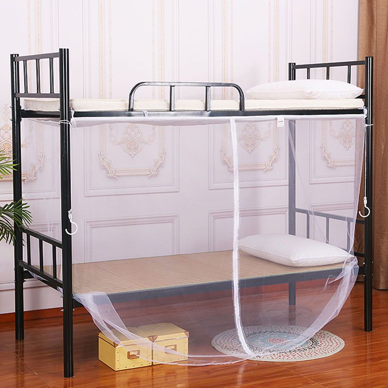 蚊帐学生宿舍单人床上下铺09米加密子母床蚊帐老式