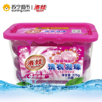 洛娃靓丽炫彩洗衣凝珠25颗375g玫瑰香盒装