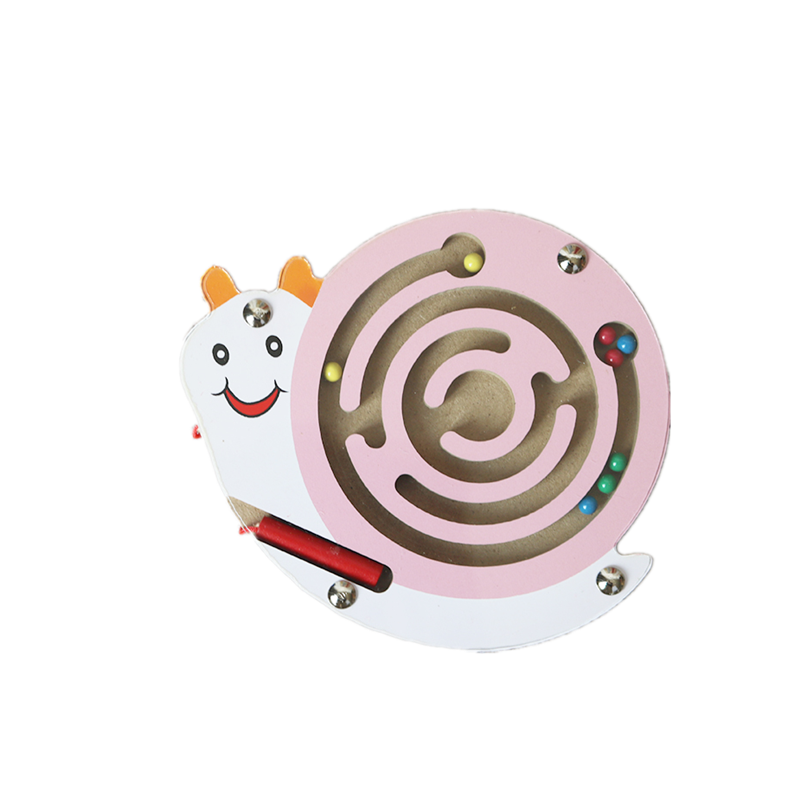 磁性运笔迷宫玩具走珠 3-6岁儿童训练幼儿园分享小礼品 小蜗牛
