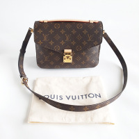 【正品二手99新】路易威登（LV）POCHETTE MÉTIS M44875 女士 棕色 老花 手提 肩挎 邮差包